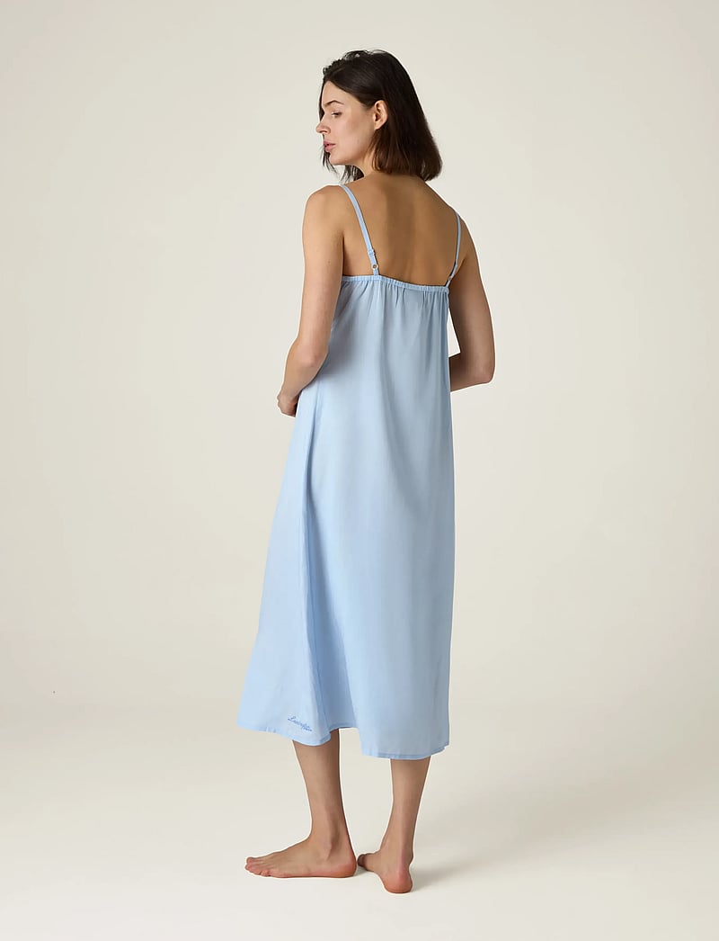 Lexington Home - Lyocell Nightgown - Öösärgid - light blue - 2