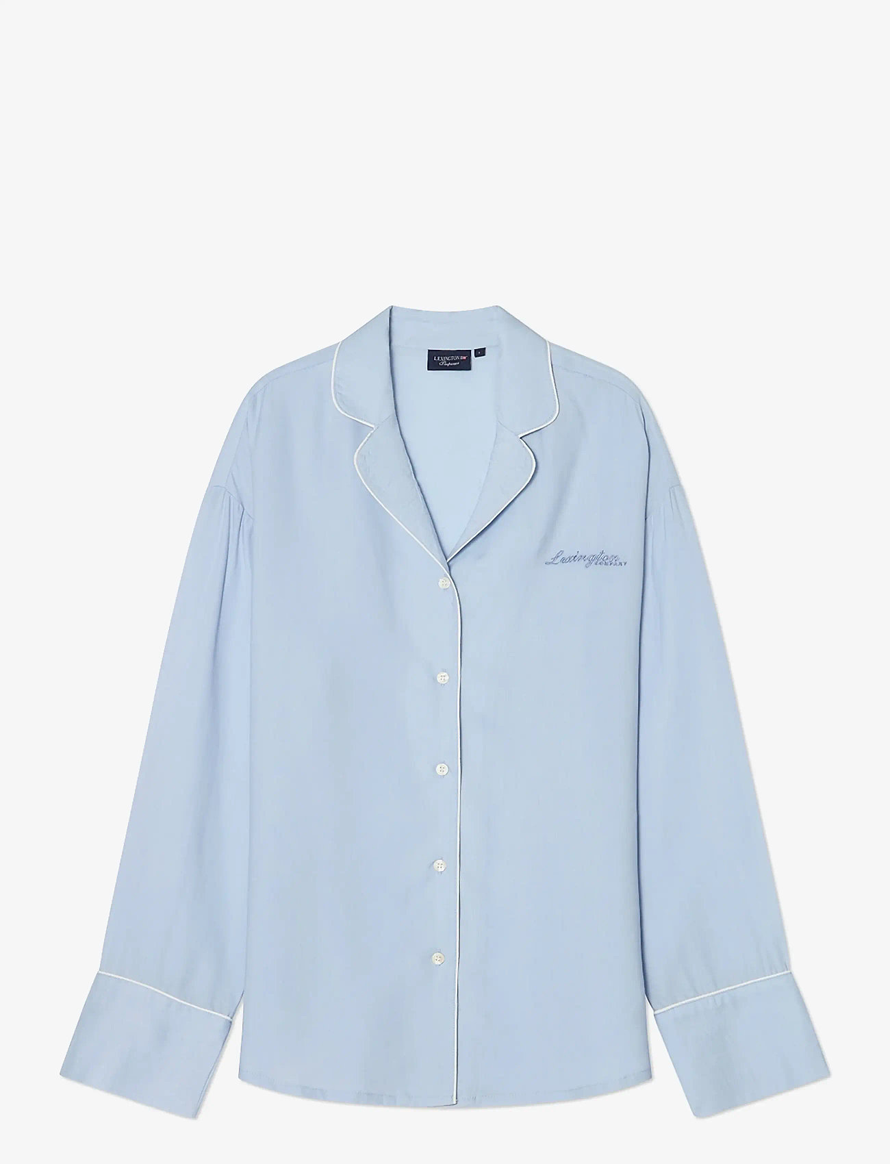 Lexington Home - Lyocell Pajama Set - pyjamas - light blue - 0