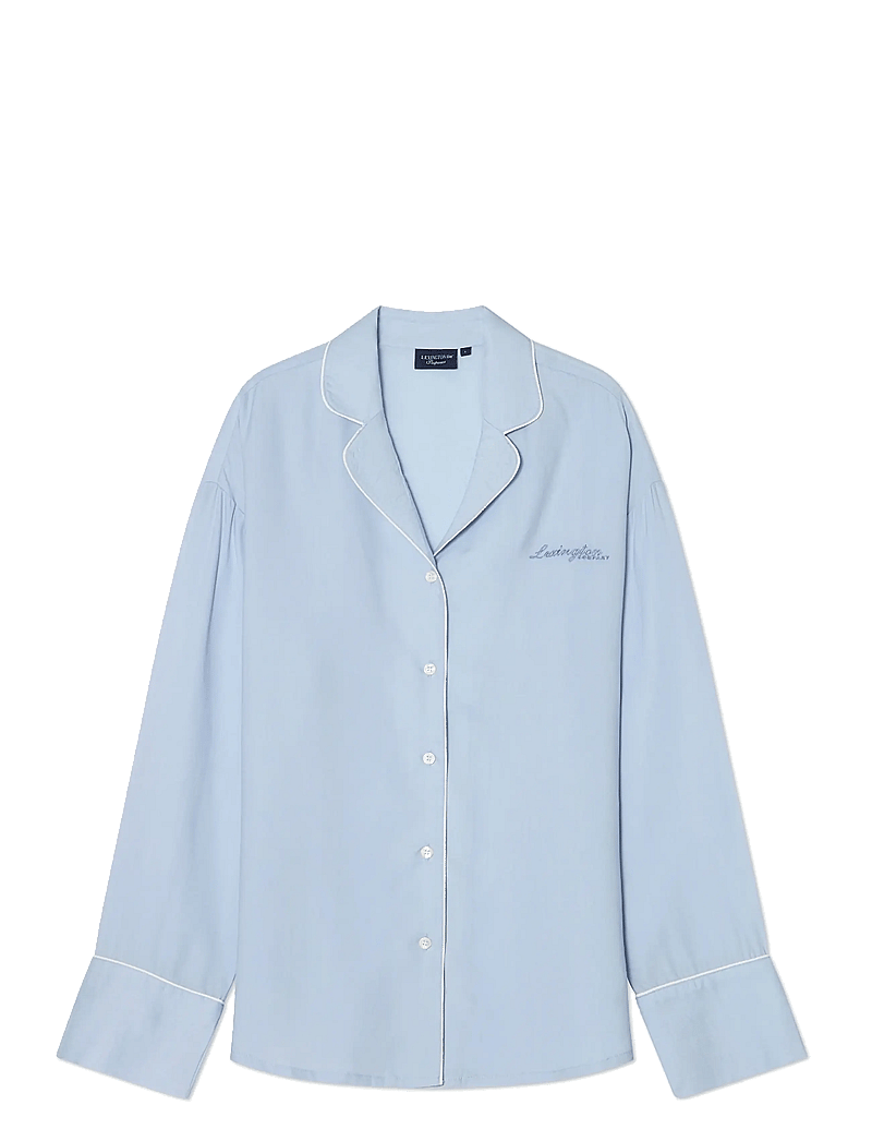 Lexington Home - Lyocell Pajama Set - pyjamas - light blue - 0