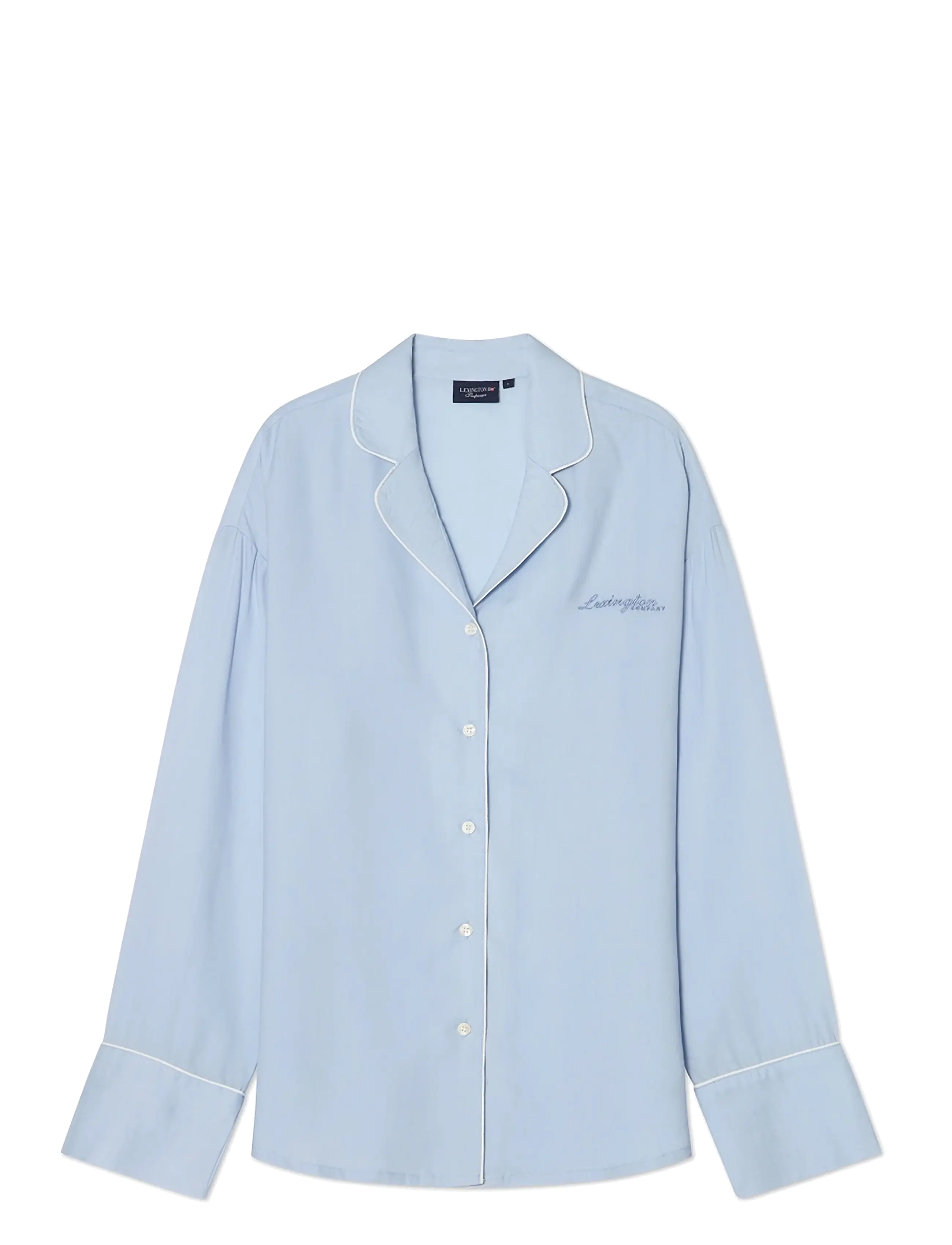 Lexington Home Lyocell Pajama Set - Pyjamas - LIGHT BLUE / blue