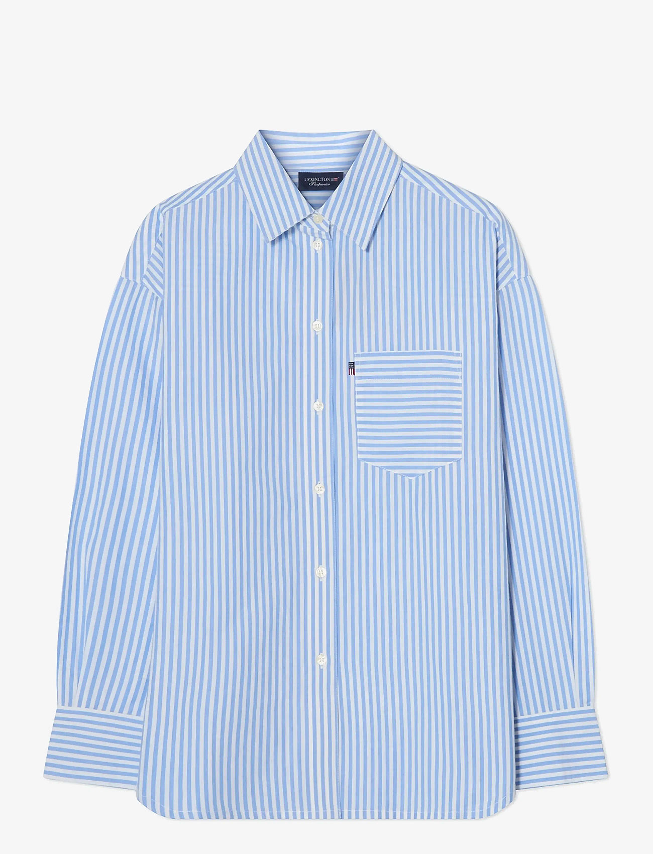 Lexington Home - Organic Cotton Poplin Pajama Set - pidžaamad - blue/white stripe - 1