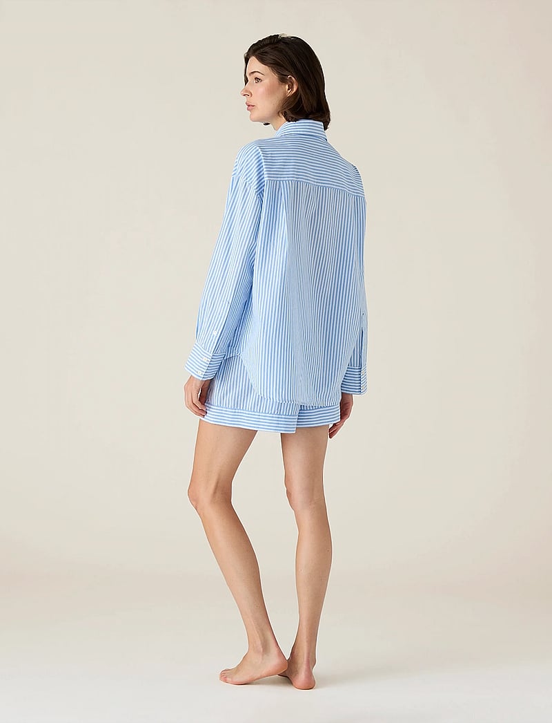 Lexington Home - Organic Cotton Poplin Pajama Set - pidžaamad - blue/white stripe - 3