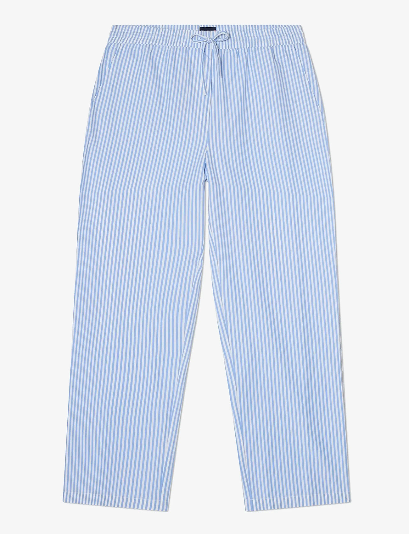 Lexington Home - Organic Cotton Poplin Pajama Pants - pyjamahose - blue/white stripe - 1