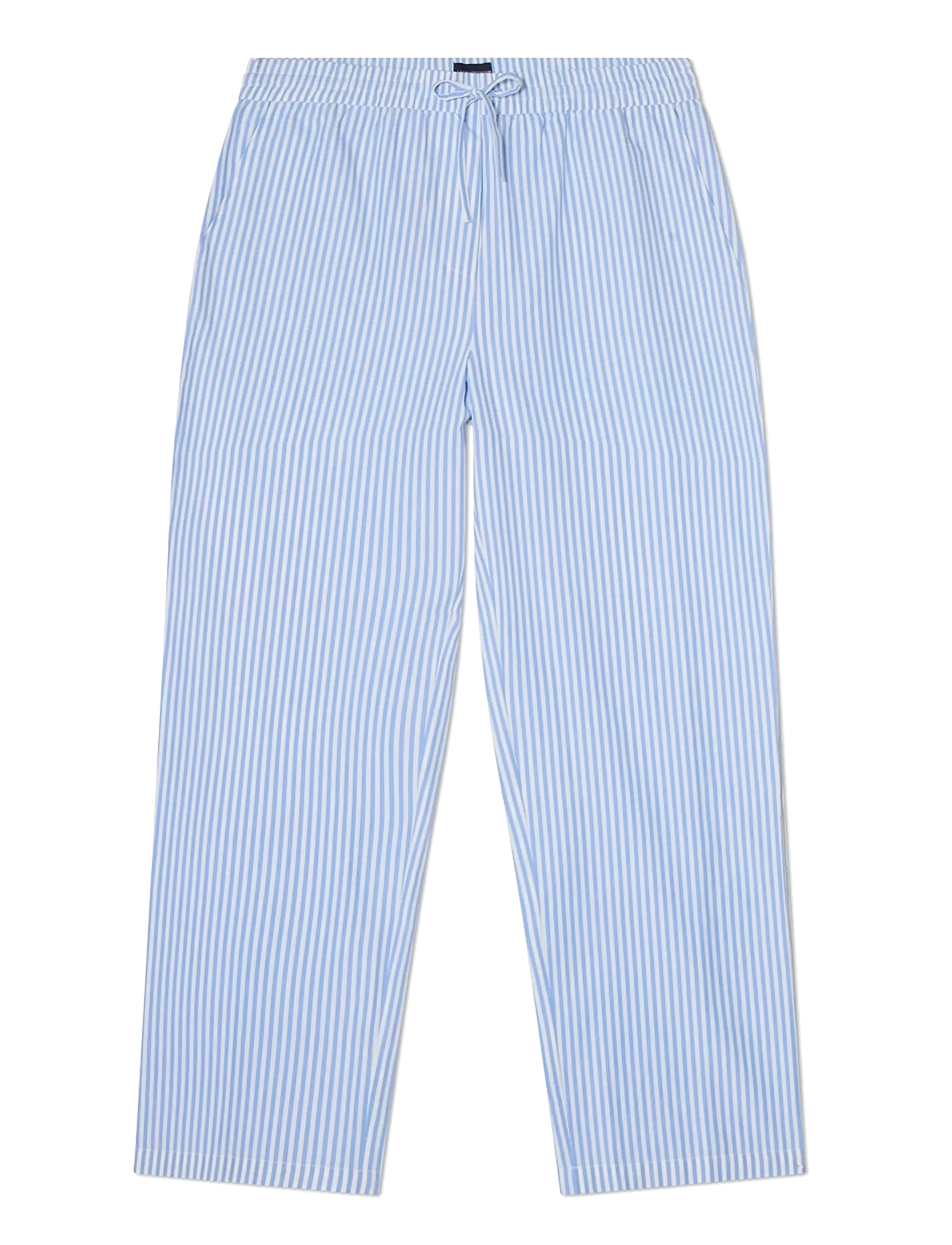 Lexington Home Organic Cotton Poplin Pajama Pants - Aluspesu - BLUE/WHITE STRIPE / blue