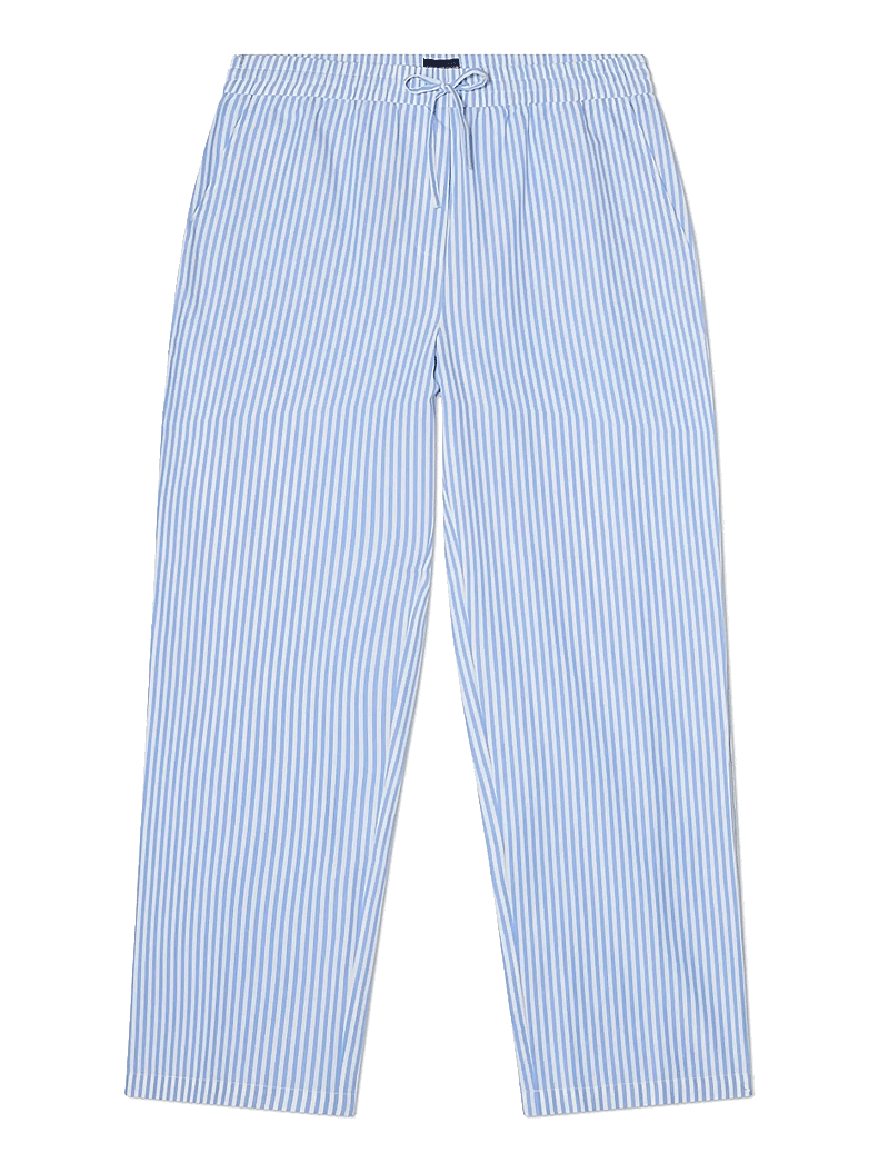 Lexington Home - Organic Cotton Poplin Pajama Pants - pyjamahose - blue/white stripe - 1