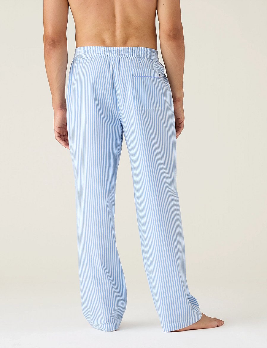 Lexington Home - Organic Cotton Poplin Pajama Pants - pidžaamapüksid - blue/white stripe - 2