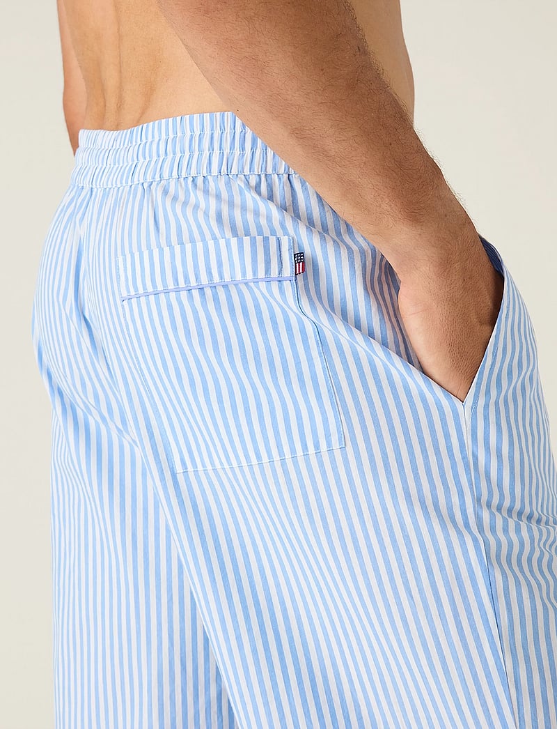 Lexington Home - Organic Cotton Poplin Pajama Pants - pyjamahose - blue/white stripe - 3