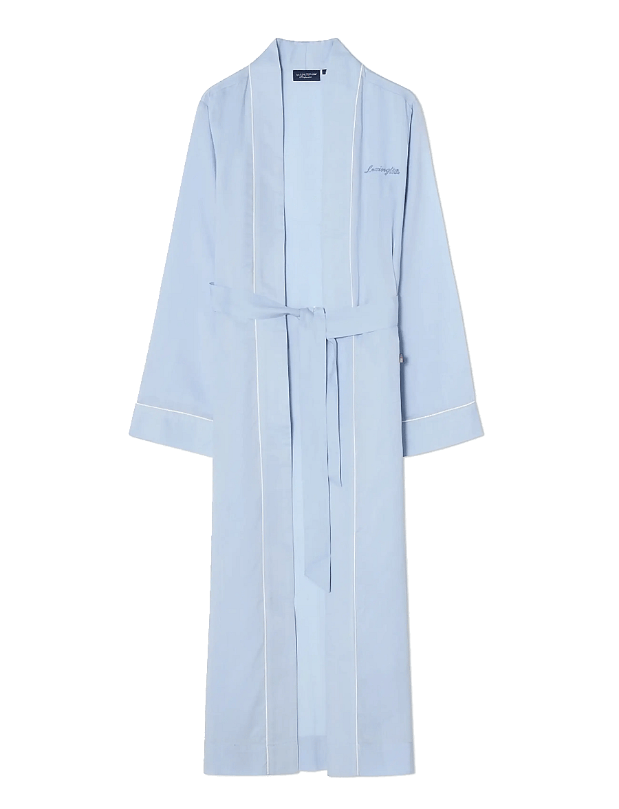 Lexington Home - Lyocell Robe - bademäntel - light blue - 1