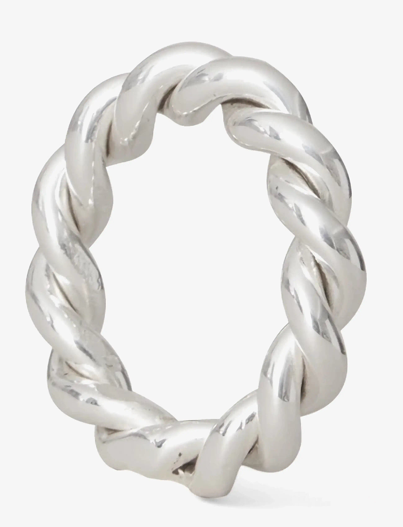 Lexington Home - Twisted Silver Plated Napkin Ring - servietringe & servietholdere - silver - 4