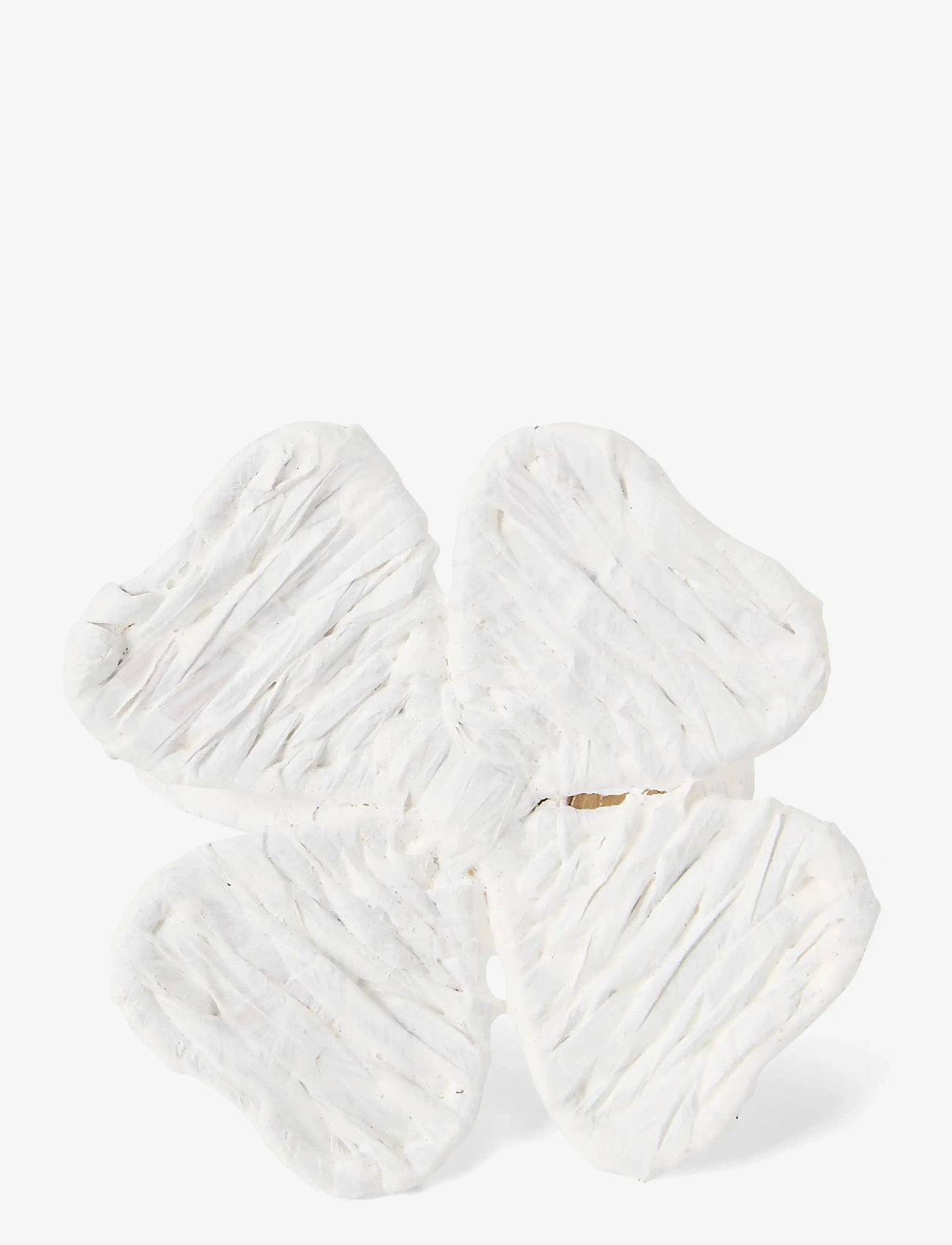 Lexington Home - Raffia Four-Leaf Clover Napkin Ring - white - 3