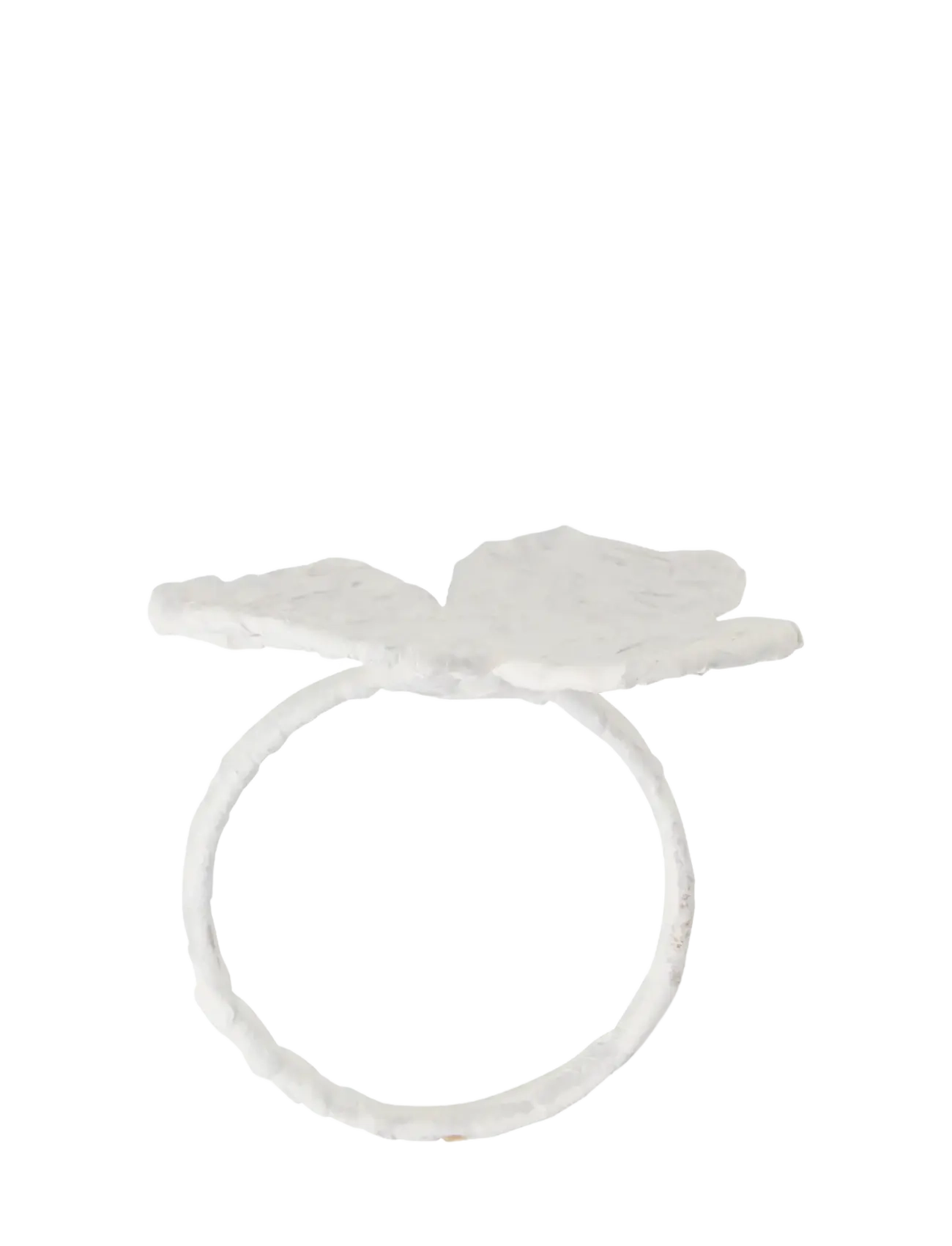 Lexington Home - Raffia Four-Leaf Clover Napkin Ring - servietringe & servietholdere - white - 4
