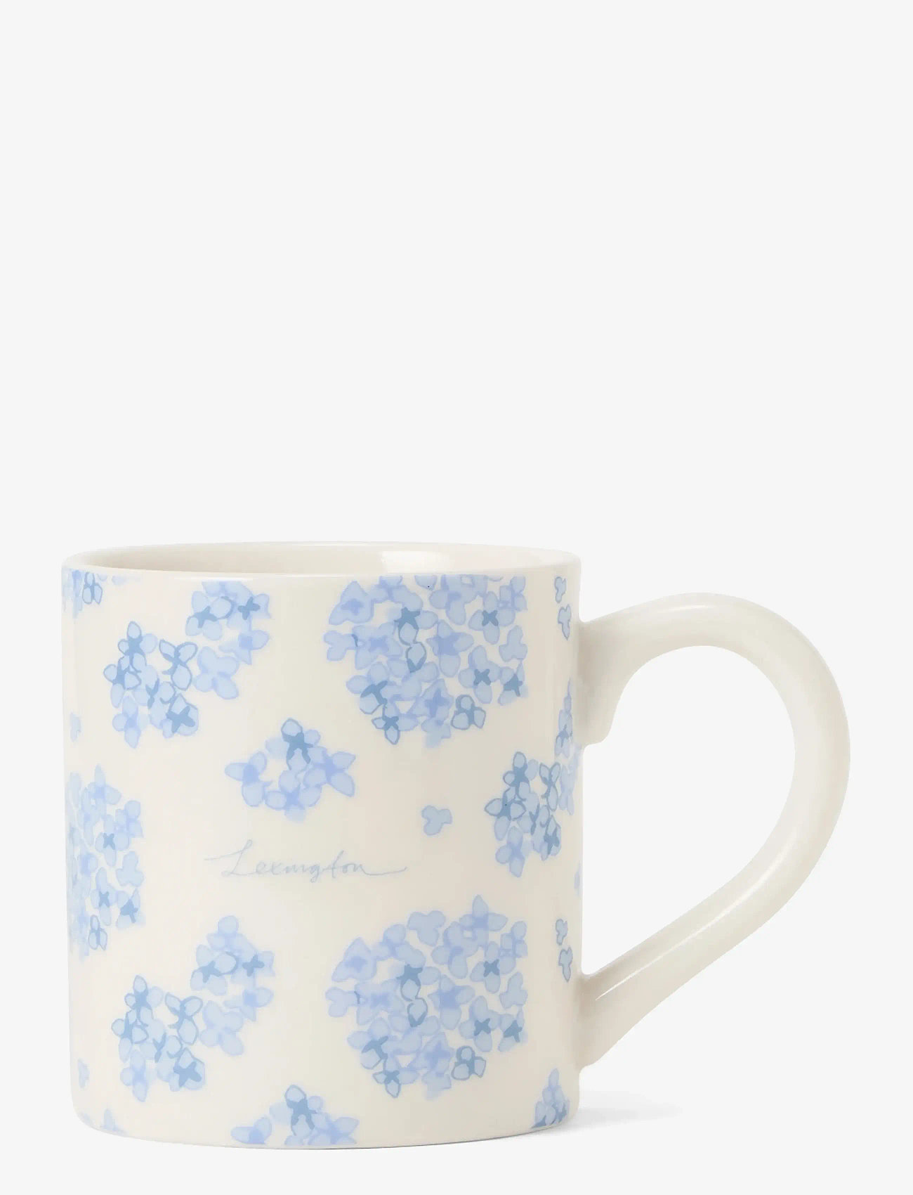 Lexington Home - Floral Stoneware Mug - blue/white - 1
