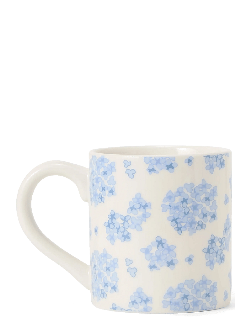Lexington Home - Floral Stoneware Mug - blue/white - 2