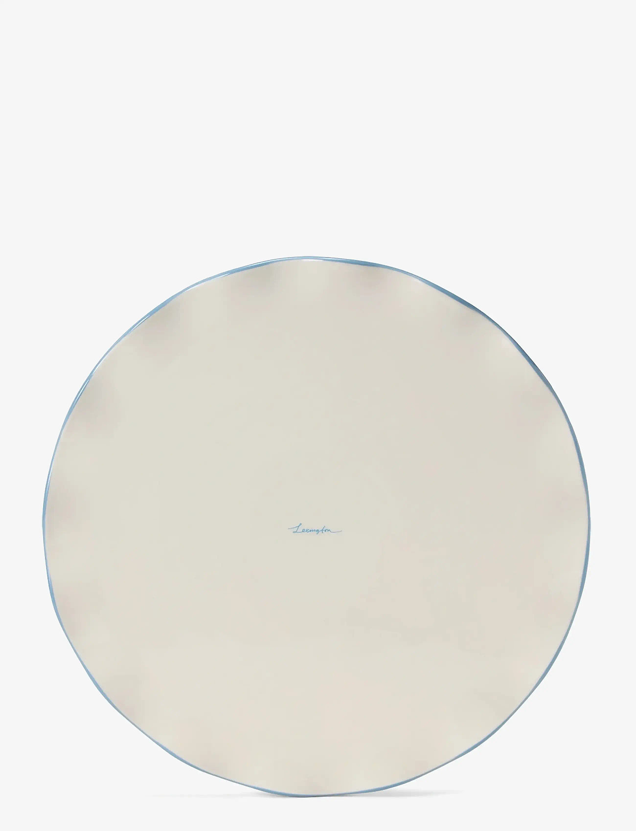 Lexington Home - Stoneware Wavy Cake Stand - kuchenplatten - white/blue - 1