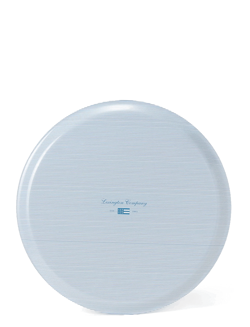 Lexington Home - Laminated Round Tray - kandikud - blue/white - 2