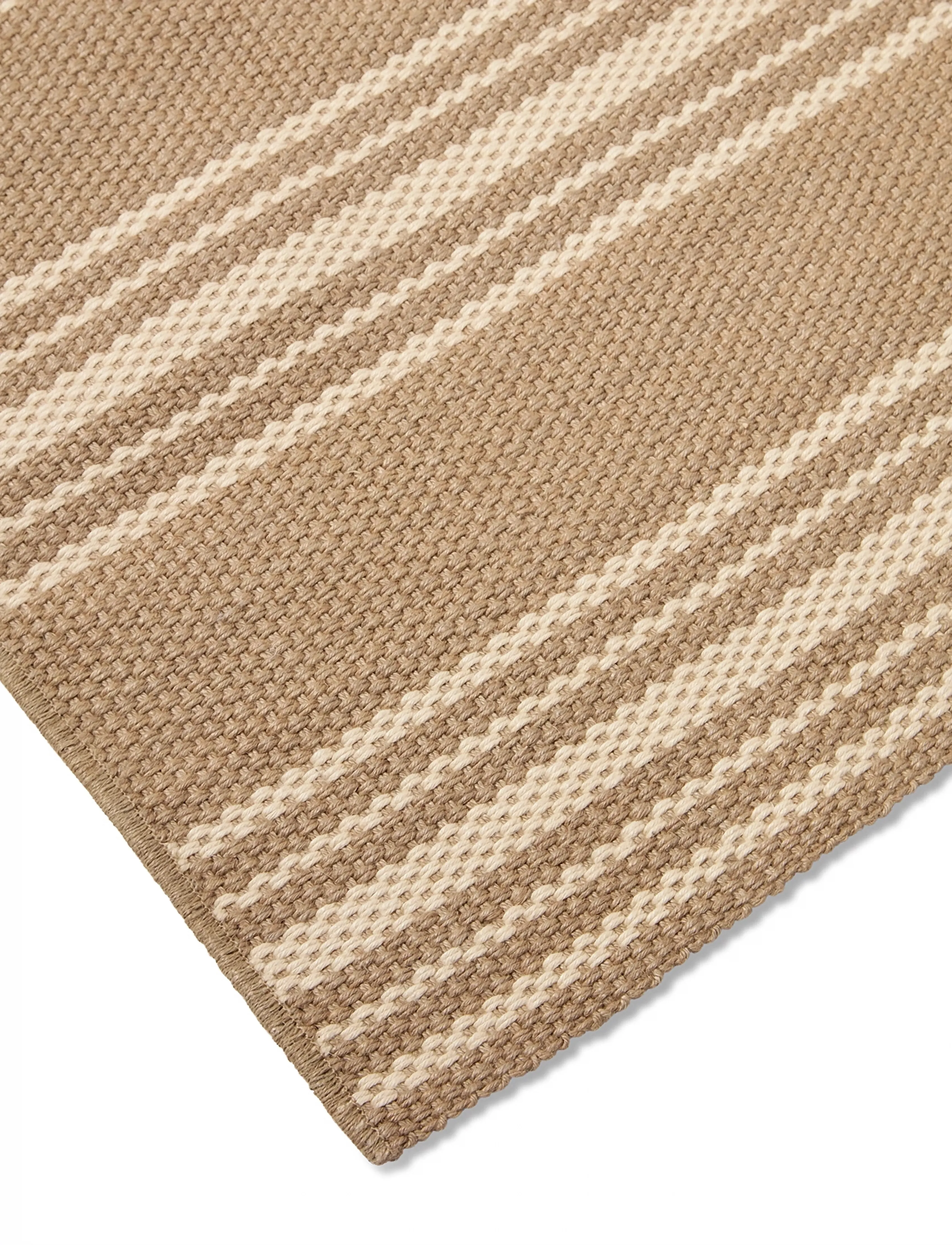 Lexington Home - Striped Jute Rug - hallmattor - beige/white - 2