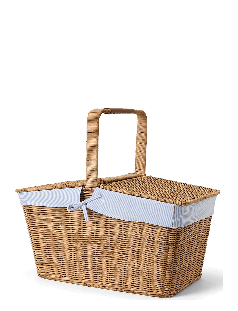 Lexington Home - Rattan Picnic Basket with Liner - picknick-zubehör - natural - 0