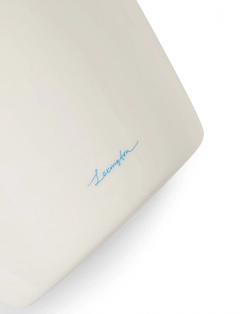 Lexington Home - Stoneware Wavy Vase - vasen - white/blue - 2