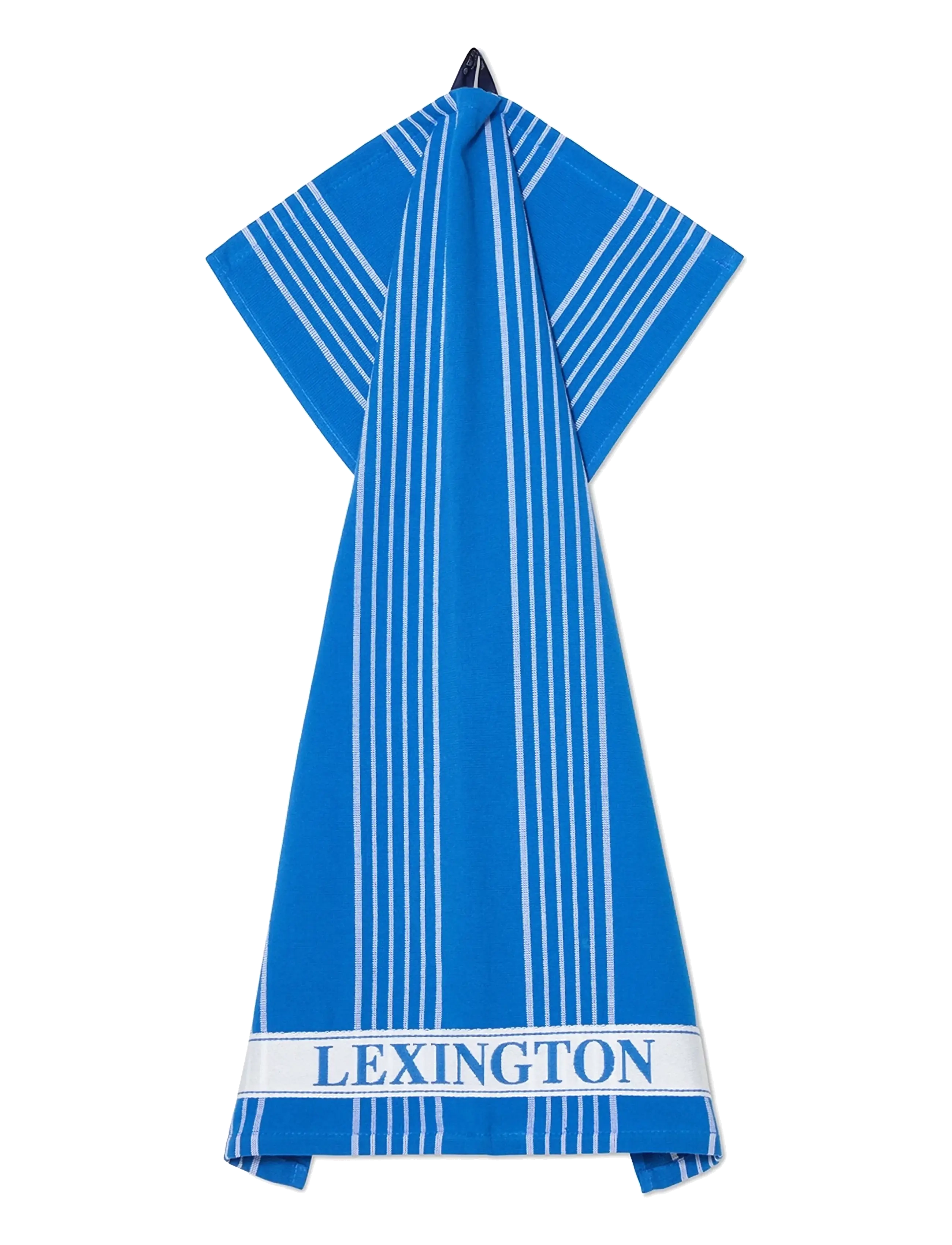 Lexington Home Striped Organic Cotton Terry Kitchen Towel - Lexington Clothing - BLUE/WHITE / blue