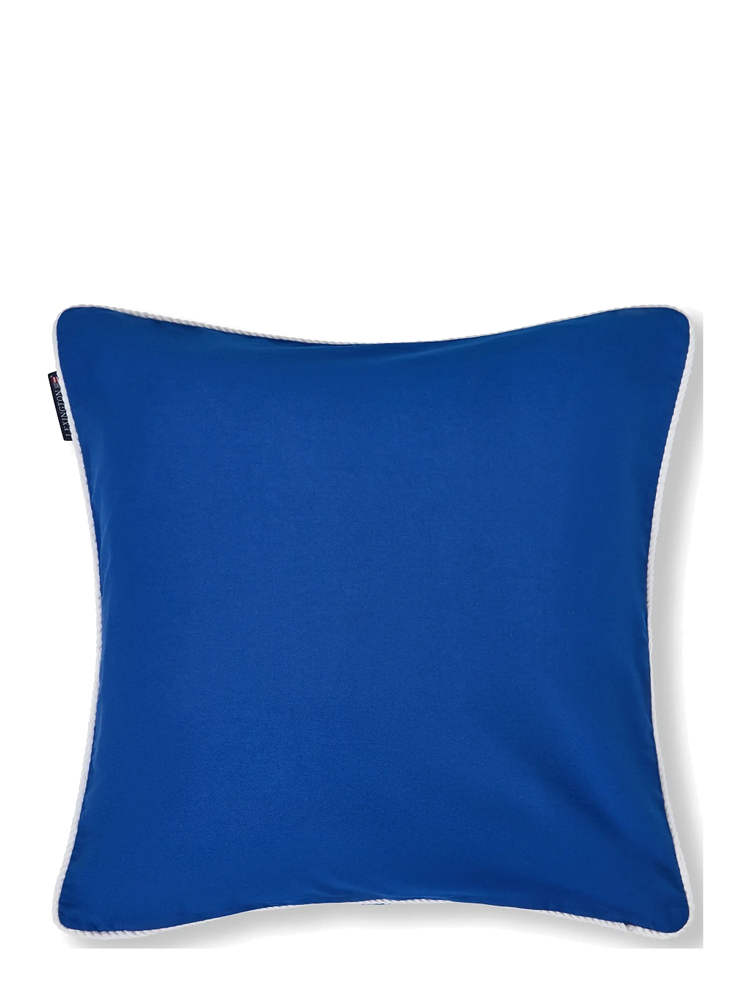 Lexington Home - Blue Logo Organic Cotton Twill Pillow Cover - kissen - blue/white - 1