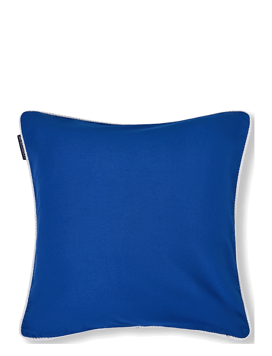 Lexington Home - Blue Logo Organic Cotton Twill Pillow Cover - kissen - blue/white - 1