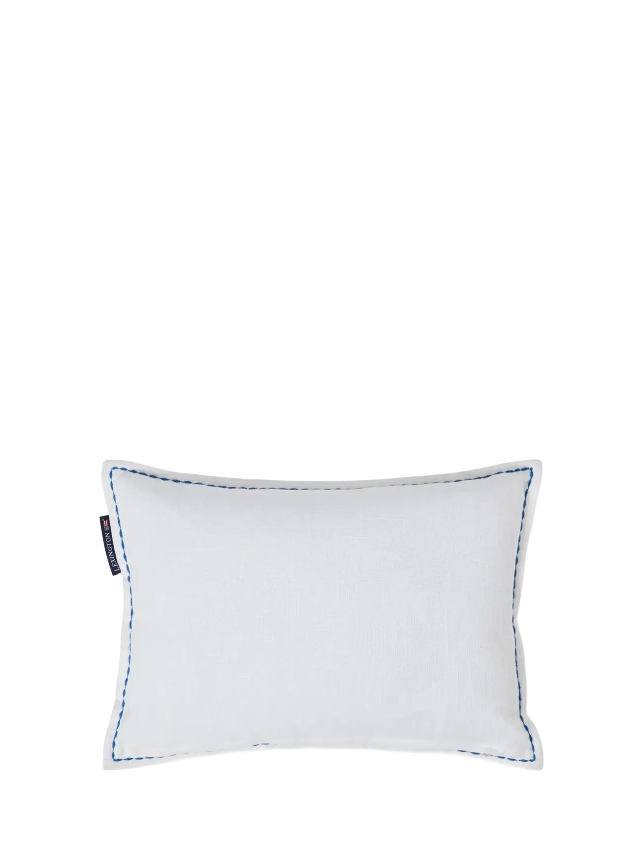 Lexington Home - Whale Organic Cotton 40x30 Pillow - white/blue - 1