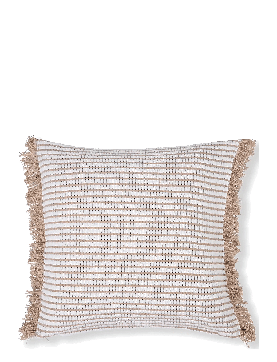 Lexington Home - Heavy Striped Organic Cotton Pillow Cover - kissenbezüge - beige/white - 2