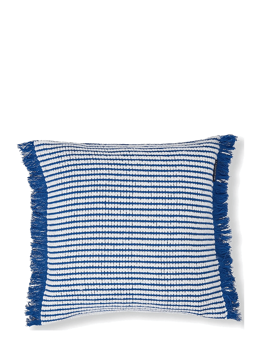 Lexington Home - Heavy Striped Organic Cotton Pillow Cover - kissenbezüge - blue/white - 0