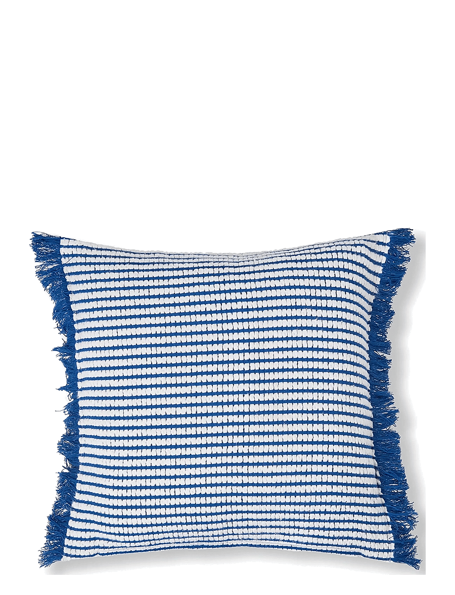 Lexington Home - Heavy Striped Organic Cotton Pillow Cover - kissenbezüge - blue/white - 1