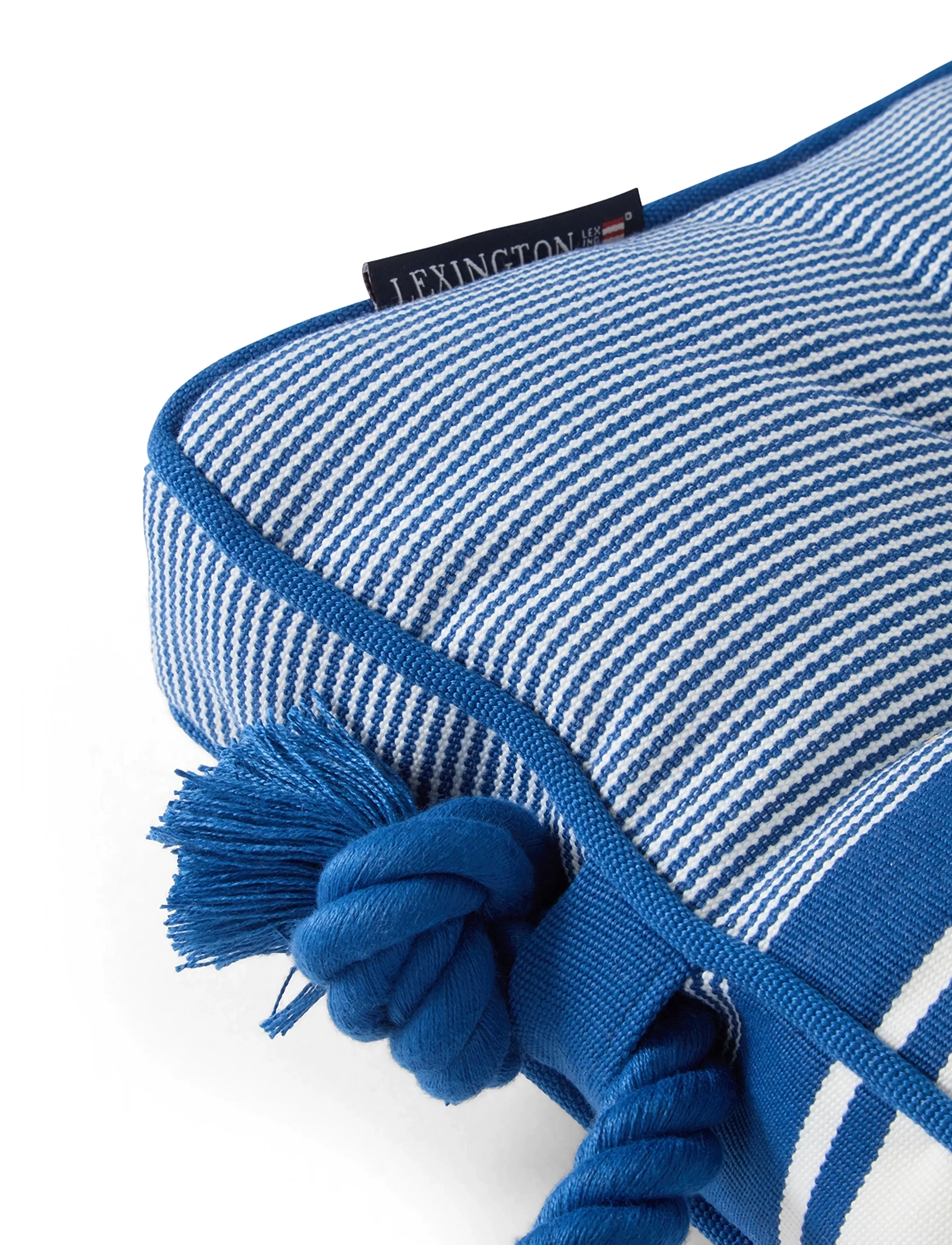 Lexington Home - Striped Indoor/Outdoor Cushion - stolehynder - blue/white - 3