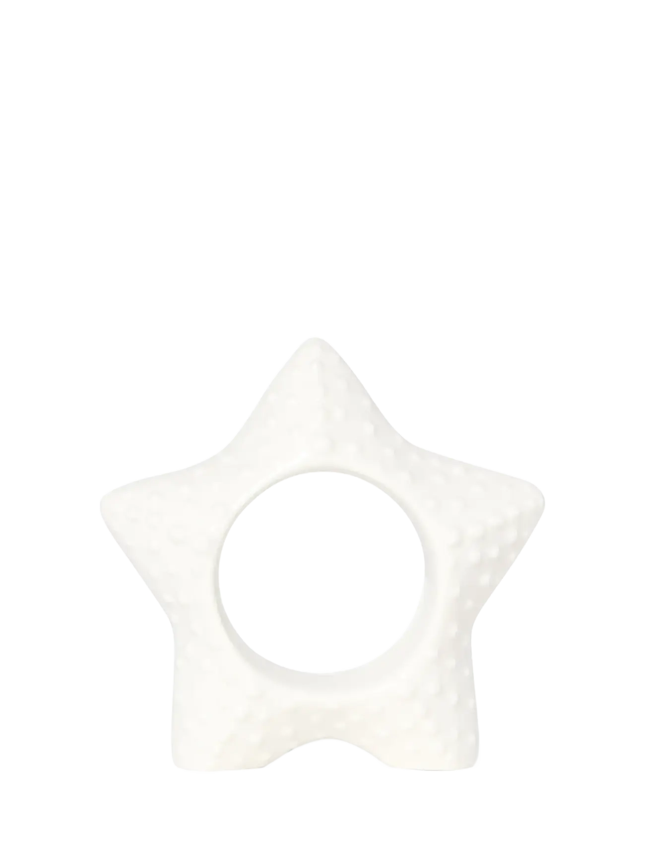 Lexington Home - Stoneware Starfish Napkin Ring - servietringe & servietholdere - white - 2