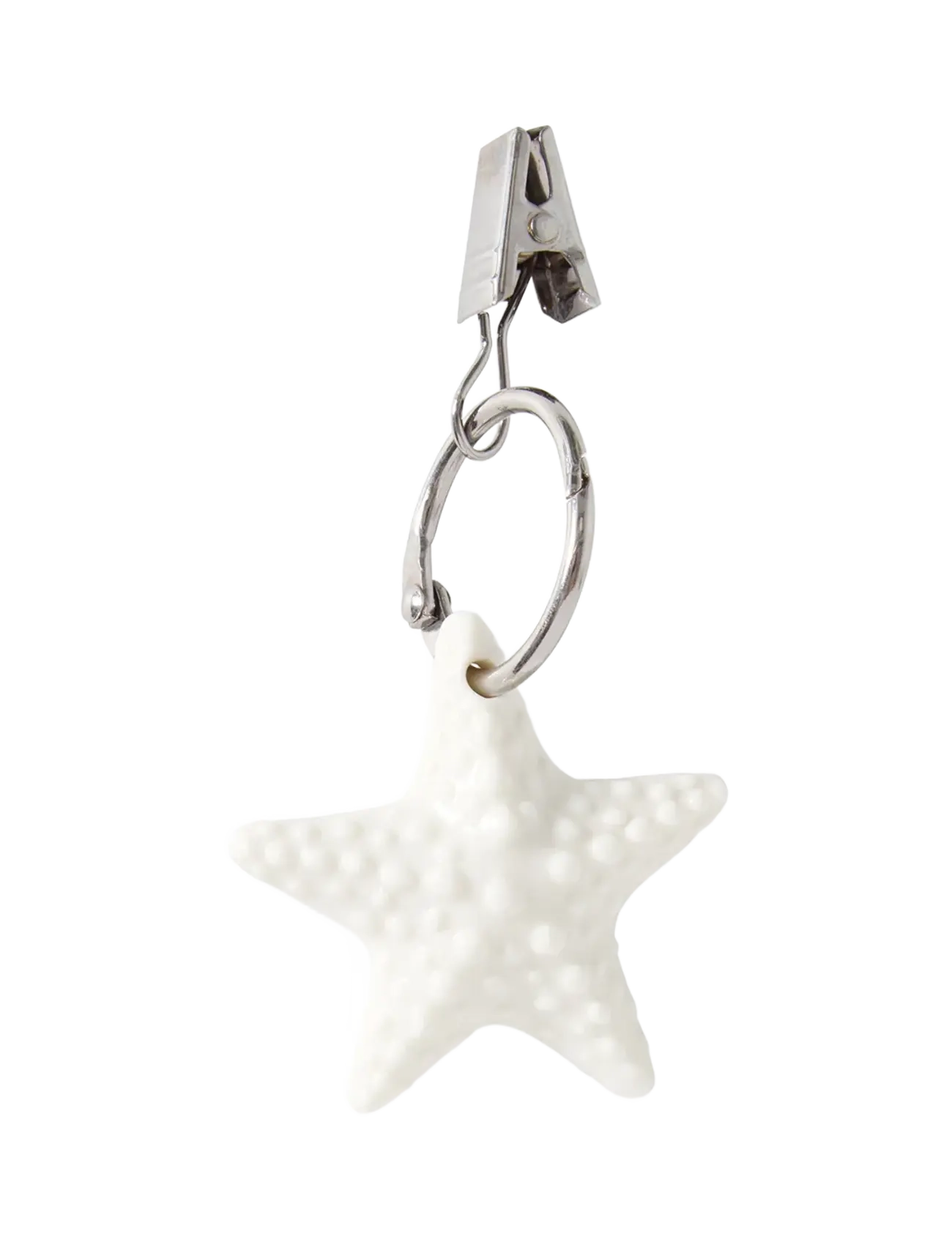 Lexington Home - Stoneware Starfish Tablecloth Weight - white - 1