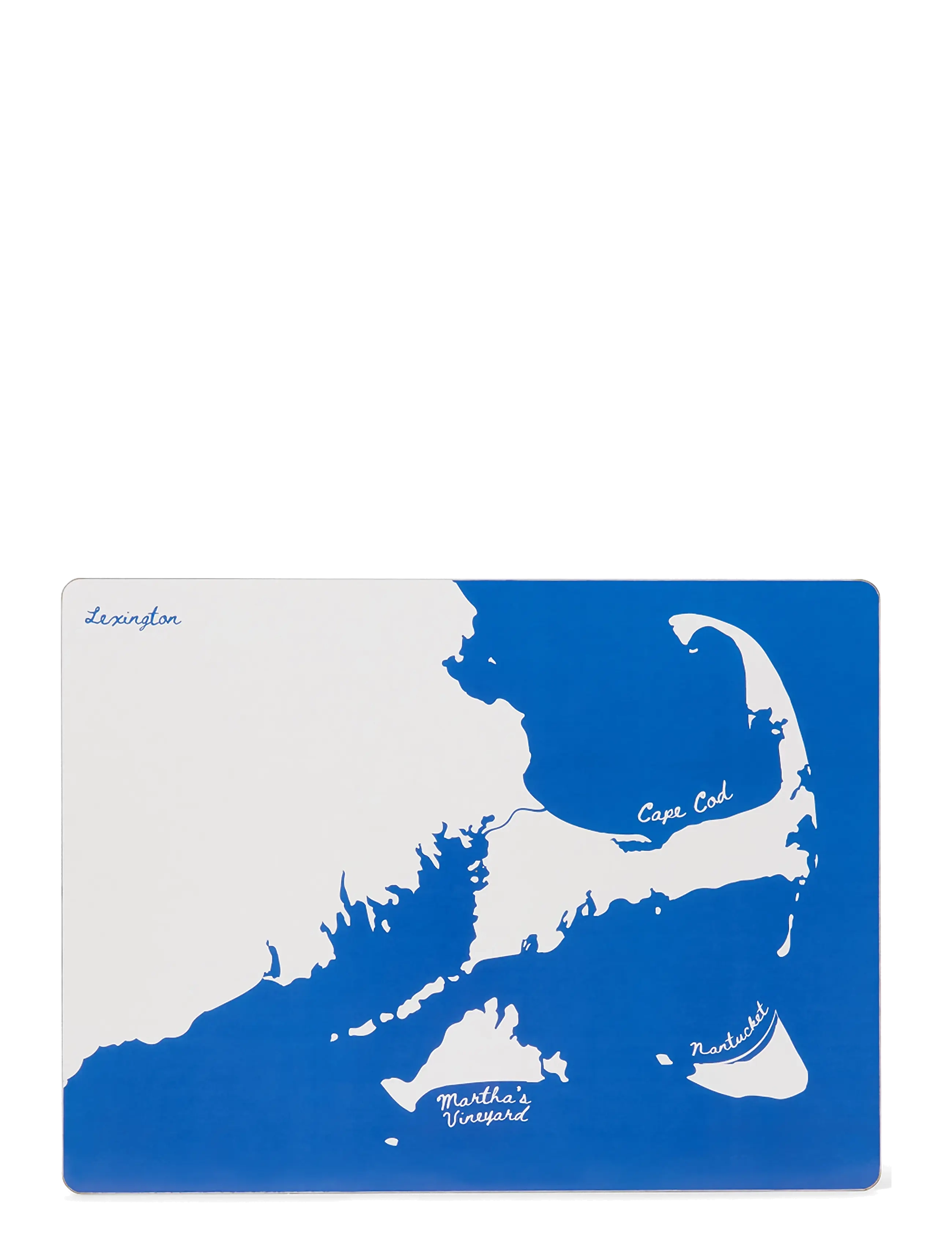 Lexington Home - Laminated Double-Sided Placemat (set of 2) - blue/white - 1
