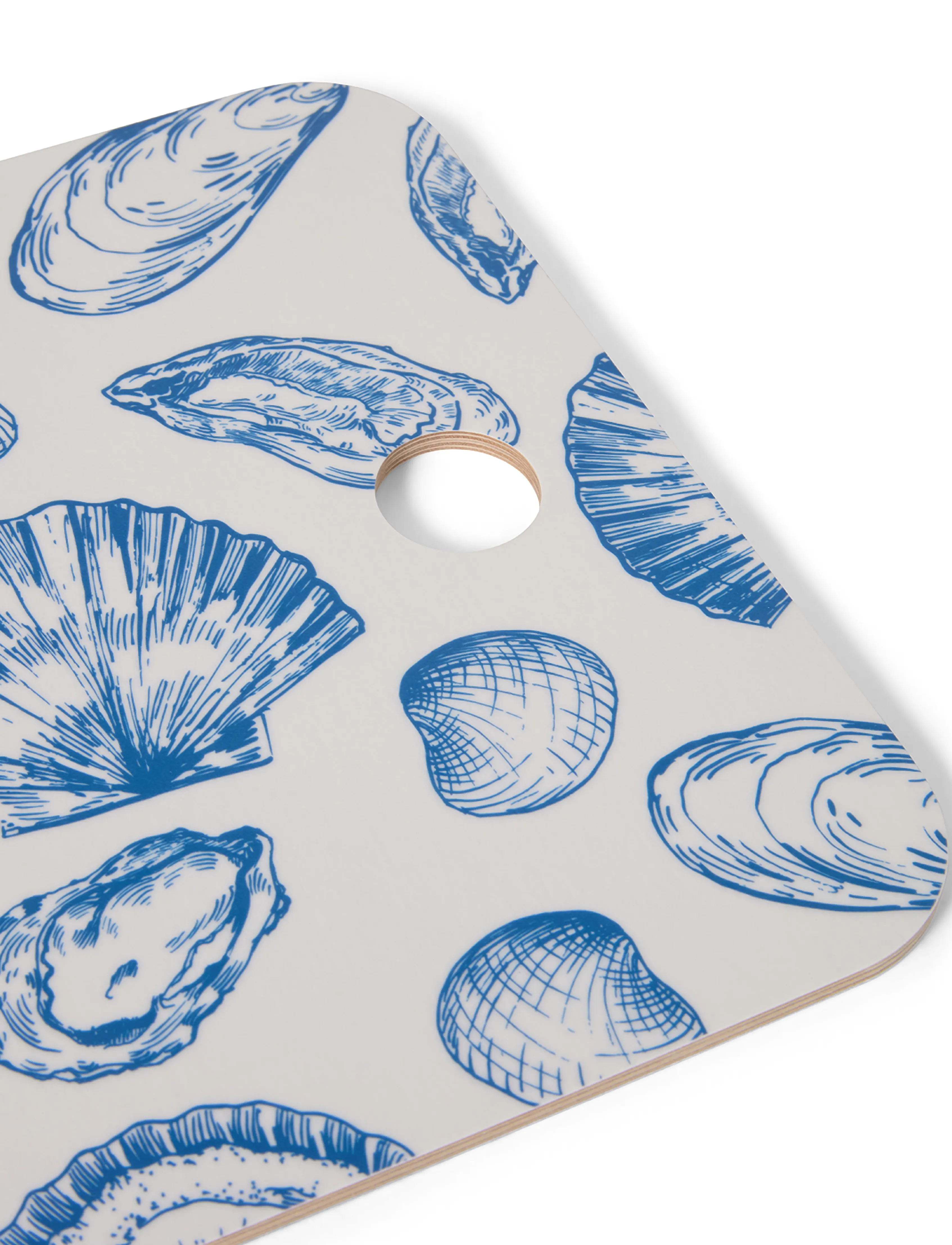 Lexington Home - Laminated Double-Sided Cutting Board - skärbrädor - blue/white - 4