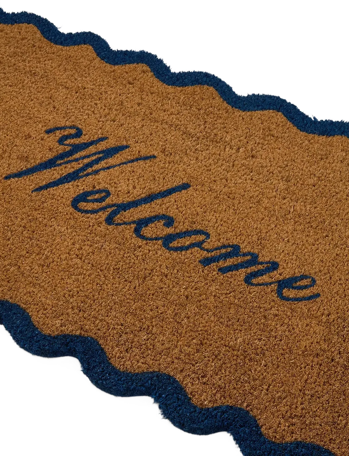 Lexington Home - Welcome Coir Fibre Door Mat - paillassons - natural/blue - 1