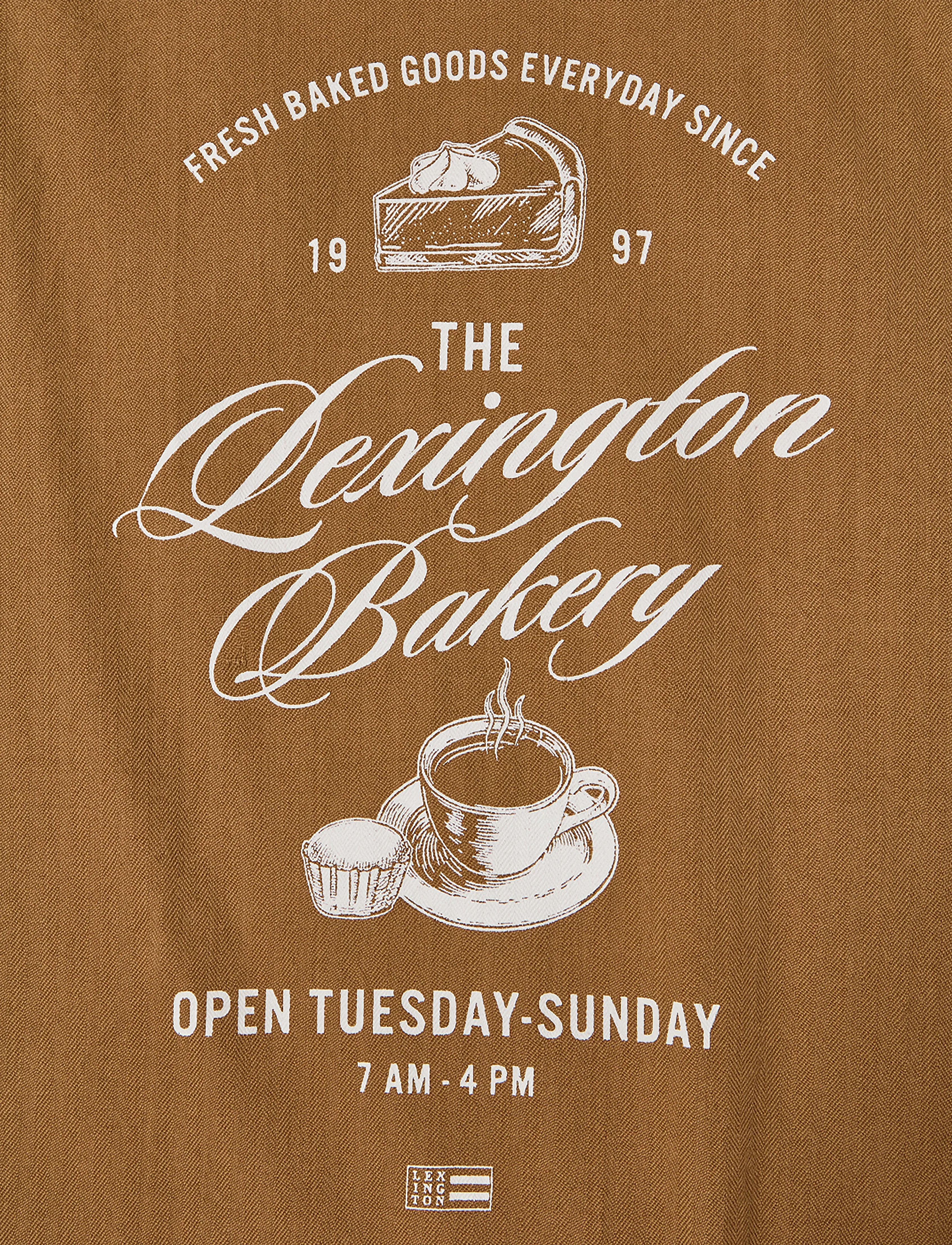 Lexington Home - Bakery Printed Organic Cotton Kitchen Towel - küchenhandtücher - fudge/white - 3