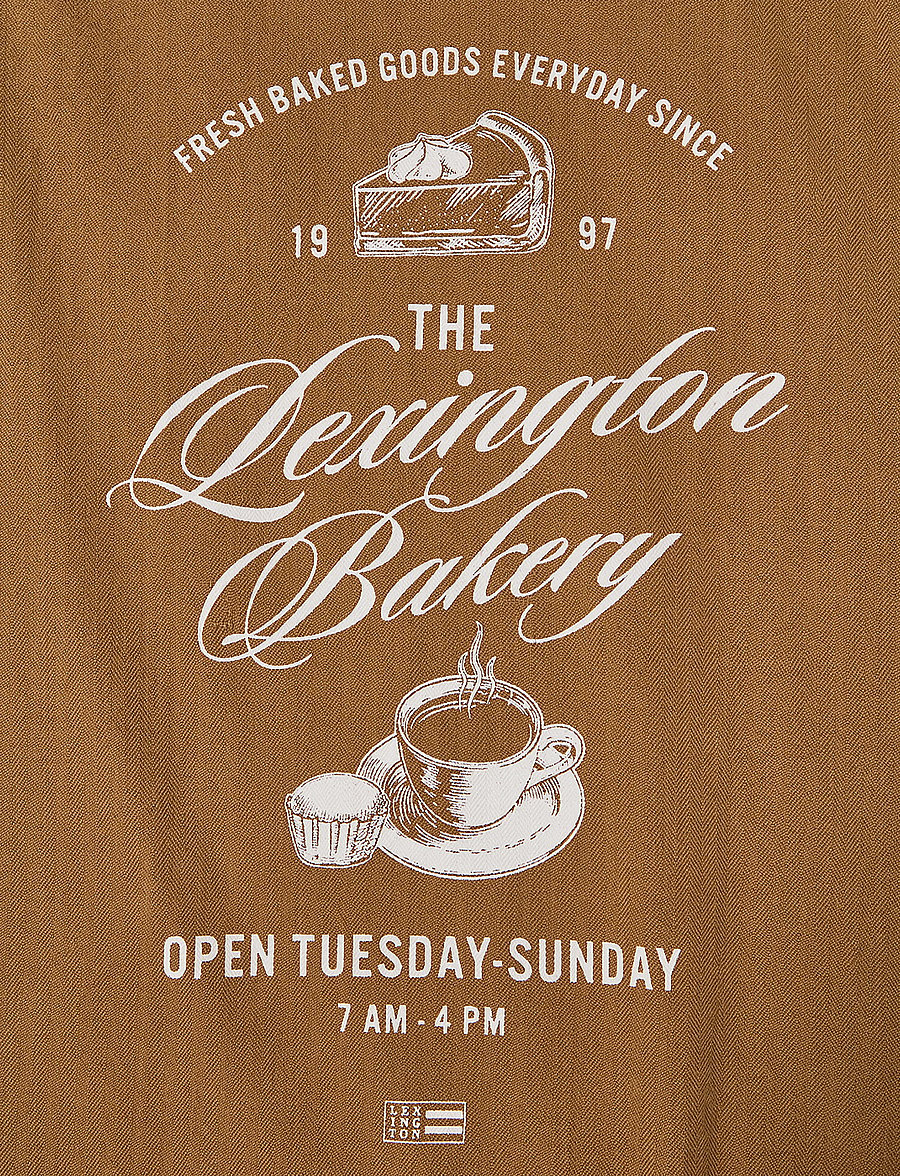 Lexington Home - Bakery Printed Organic Cotton Kitchen Towel - küchenhandtücher - fudge/white - 3