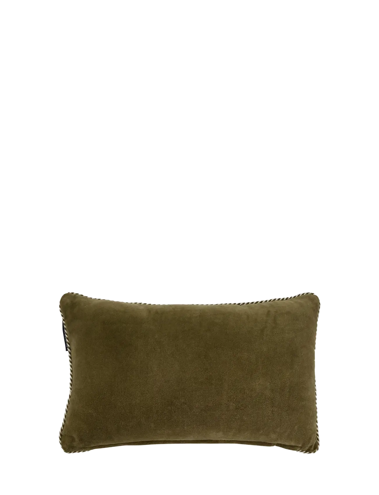 Lexington Home - Boston Club Organic Cotton Velvet 50x30 Pillow - kissen - olive/lt beige - 1