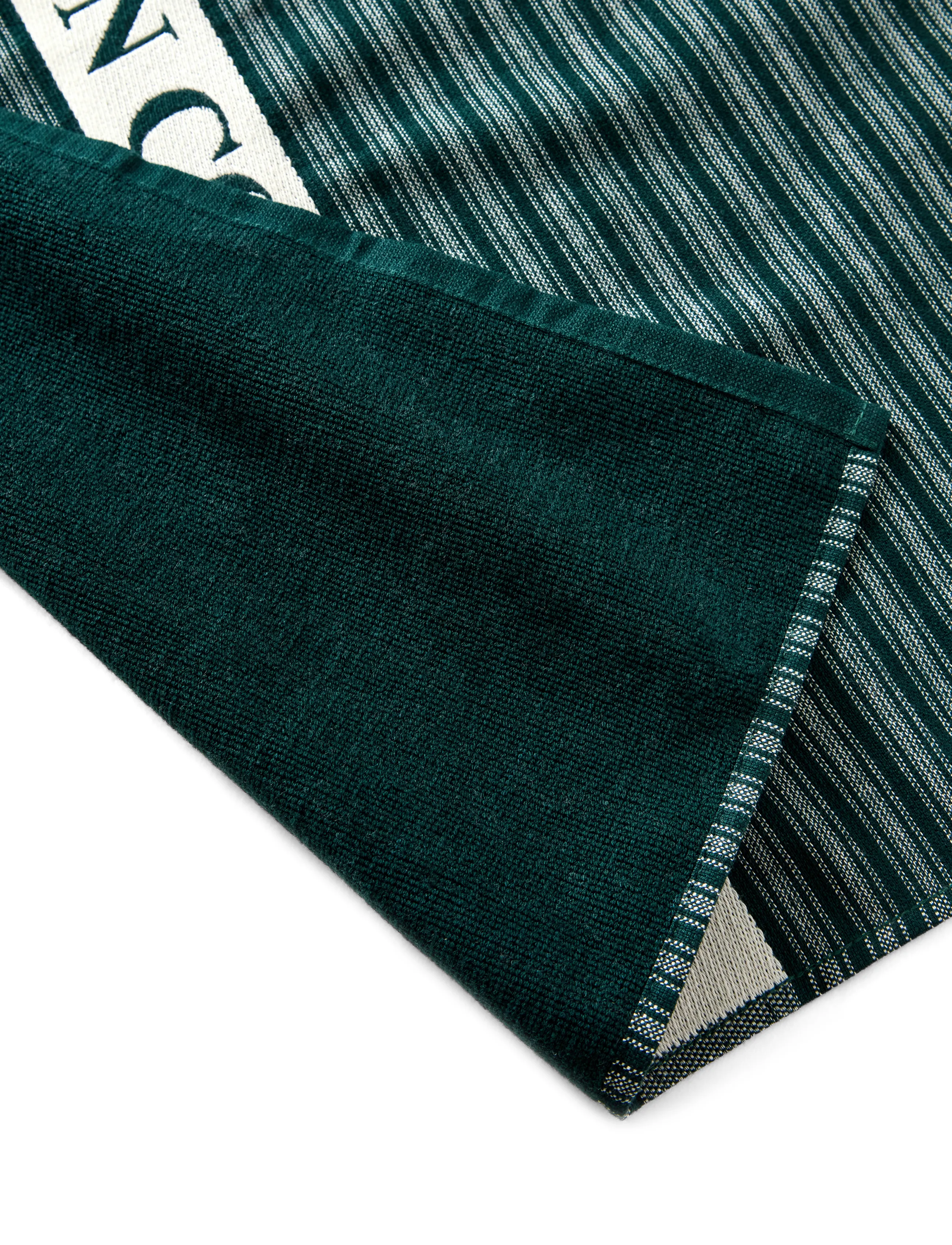 Lexington Home - Lexington Org Cotton Terry Kitchen Towel - green/lt beige - 1
