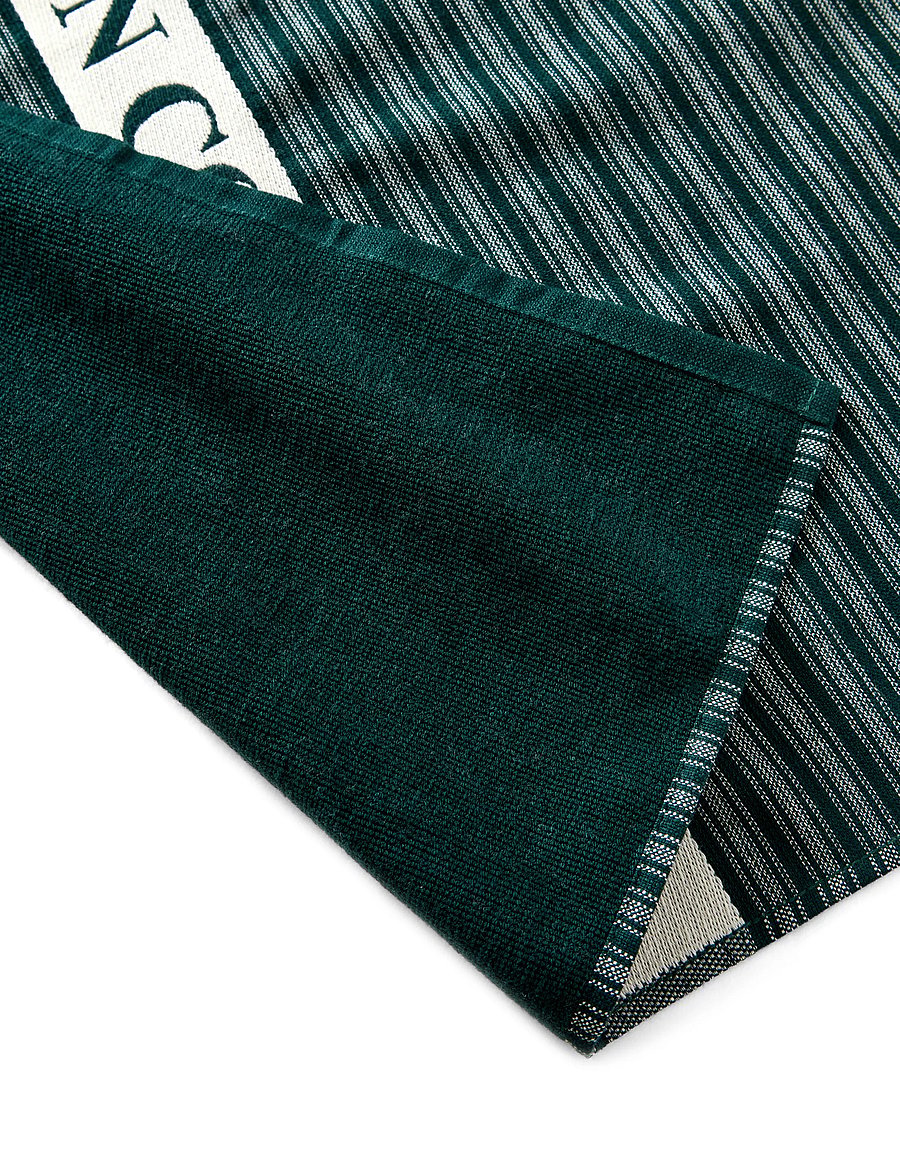 Lexington Home - Lexington Org Cotton Terry Kitchen Towel - green/lt beige - 1