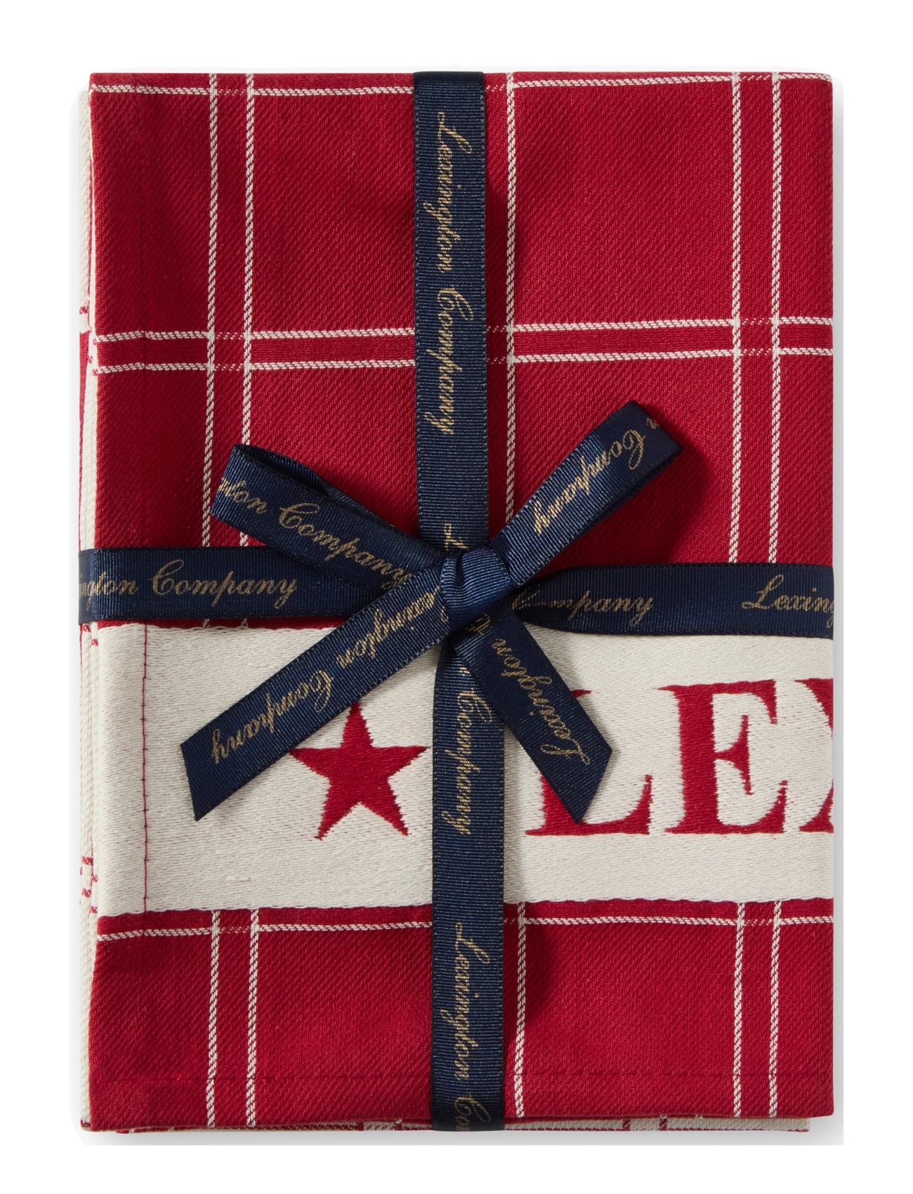 Lexington Home Cotton Jacquard Kitchen Towel (Set of 2) - Küchenhandtücher - RED/WHITE / red