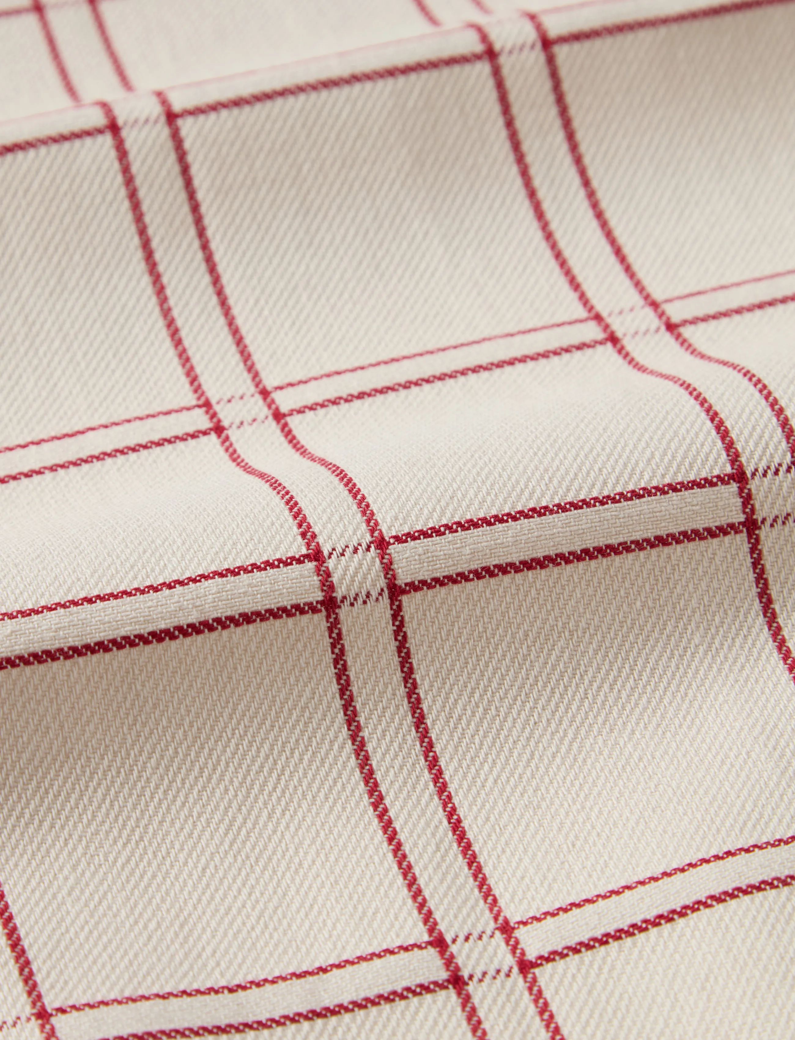 Lexington Home - Cotton Jacquard Kitchen Towel (Set of 2) - red/white - 3