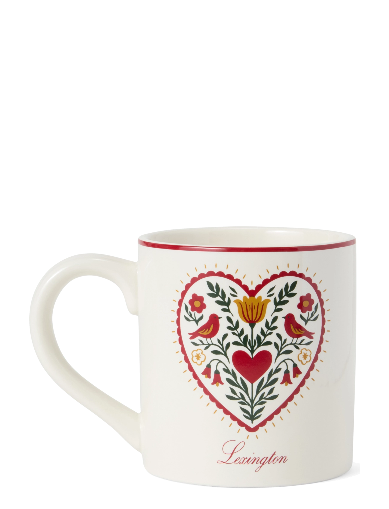 Lexington Home Christmas Tree Stoneware Mug - Lexington Clothing - MULTI / cream