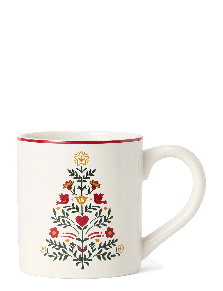 Lexington Home - Christmas Tree Stoneware Mug - weihnachts-tischgedecke - multi - 1