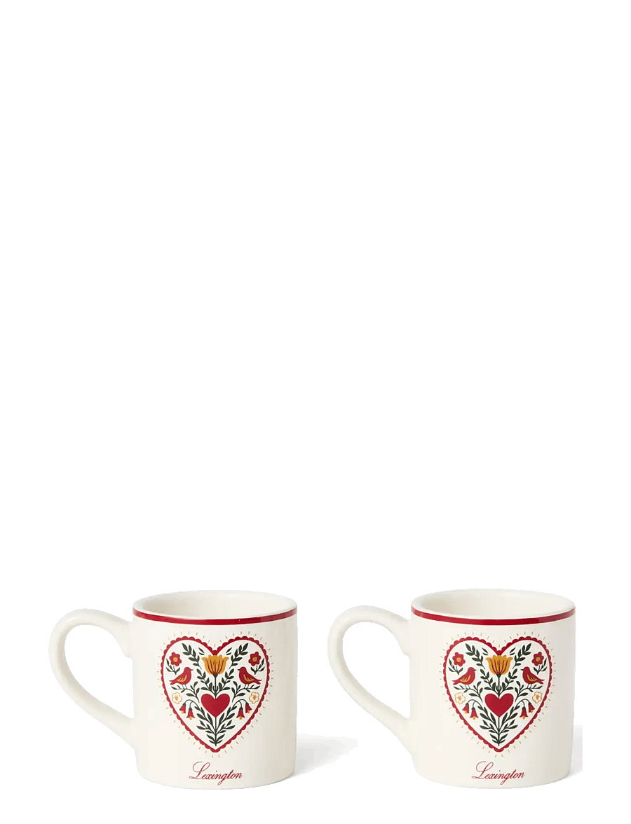 Lexington Home - Christmas Tree Stoneware Mini Mug (Gift set of 2) - weihnachtsdekoration - multi - 0
