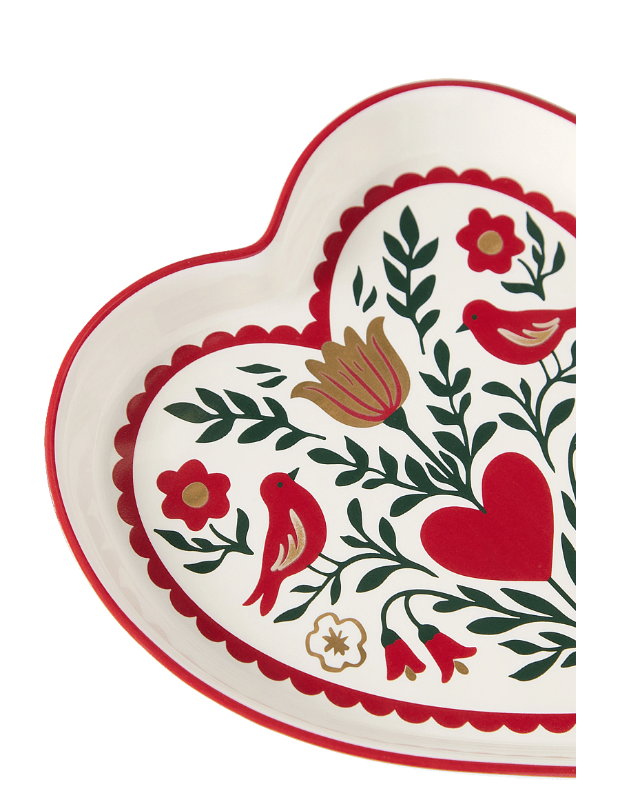 Lexington Home - Heart Stoneware Small Dish - weihnachts-tischgedecke - multi - 2