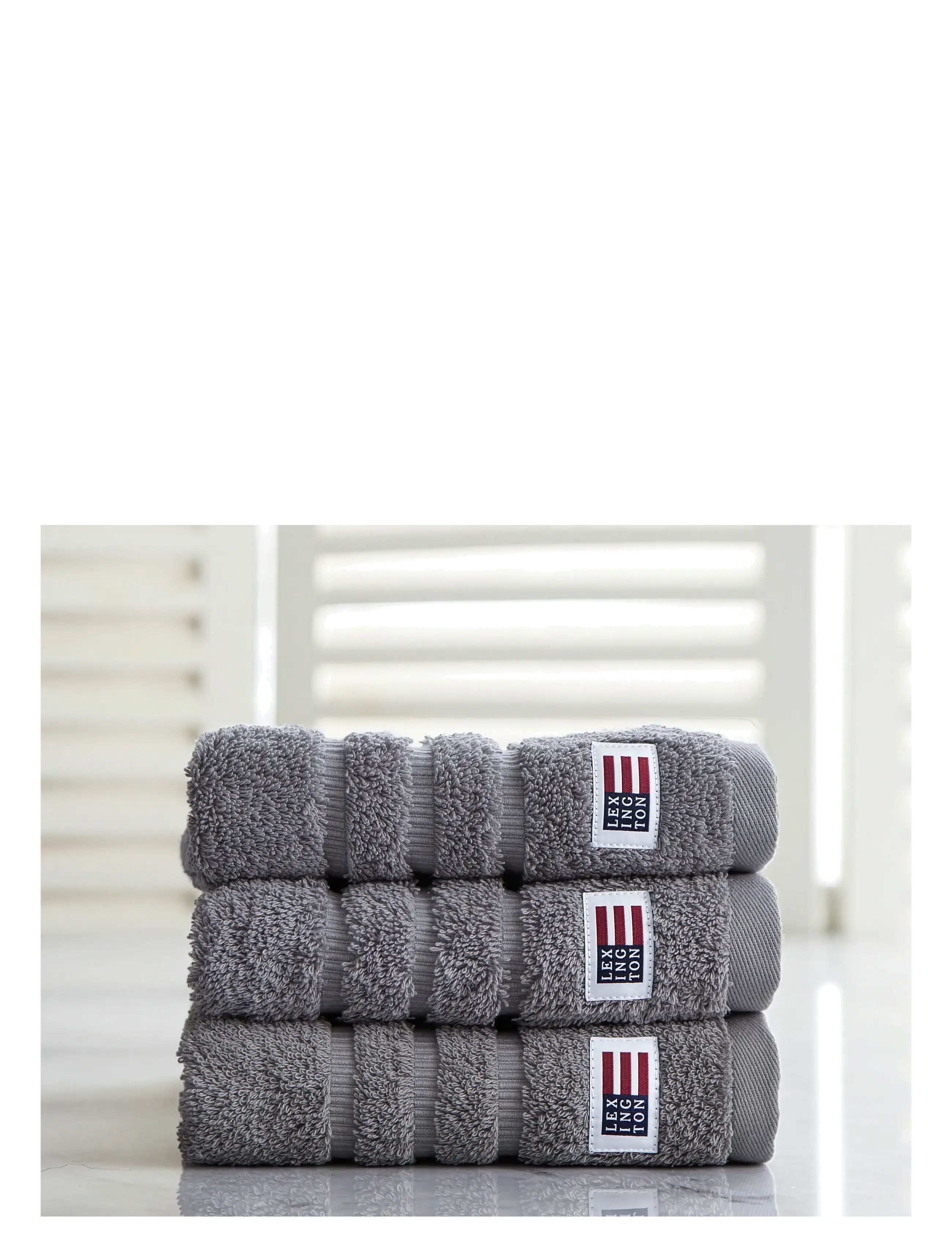 Lexington Home - Original Towel Stone Gray - bath towels - stone gray - 1