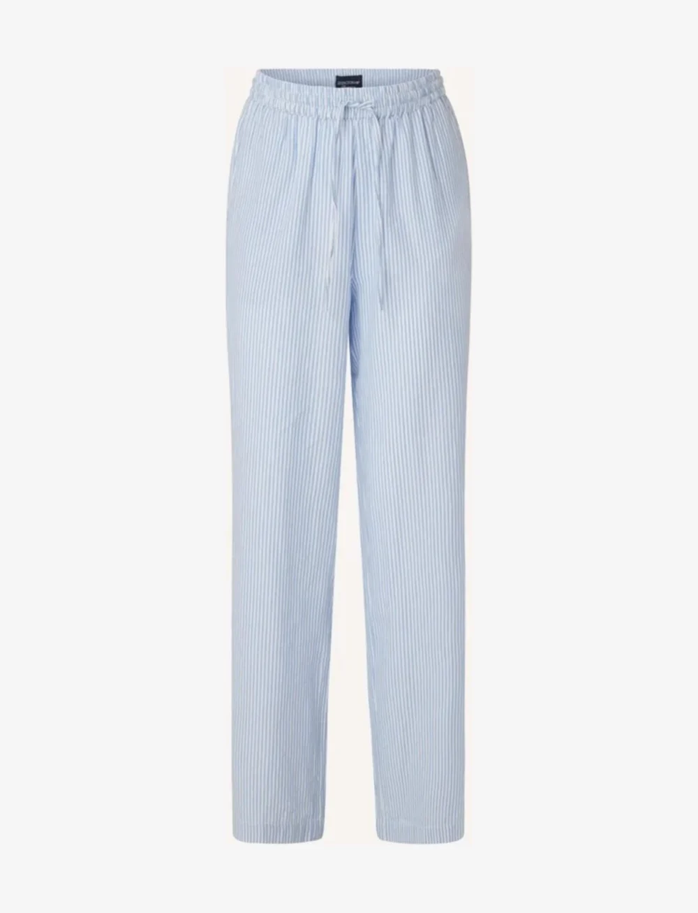 Lexington Home - ICONS Jennifer Organic Cotton Light Oxford Pajama - köp efter pris - blue/white - 2