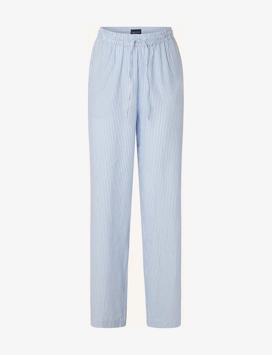 Lexington Home - ICONS Jennifer Organic Cotton Light Oxford Pajama - nach preis einkaufen - blue/white - 2