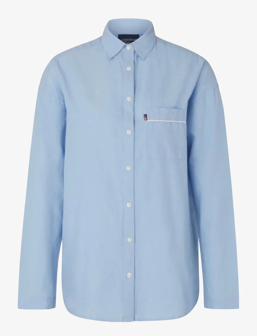 Lexington Home - ICONS Jennifer Organic Cotton Light Oxford Pajama - Über chf100 - lt. blue - 1